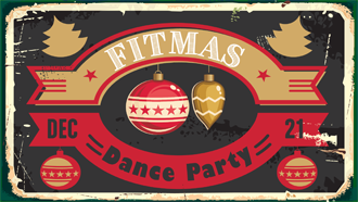 shapes, christmas ornaments, text