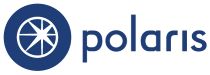Polaris logo with text that reads "polaris".