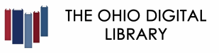 Book logo in the shape of Ohio, and "The Ohio Digital Library" text.