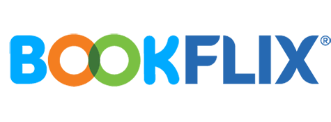 Colorful Bookflix logo.